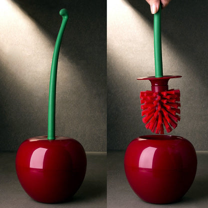 Colorful Cherry Toilet Brush with Fun Design - Halri