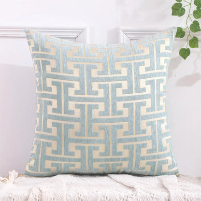 Cozy Striped Home Decor Pillow Cover