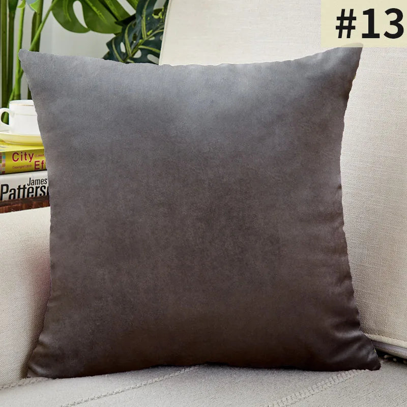 Soft Velvet Pillow Cover for Home Decor