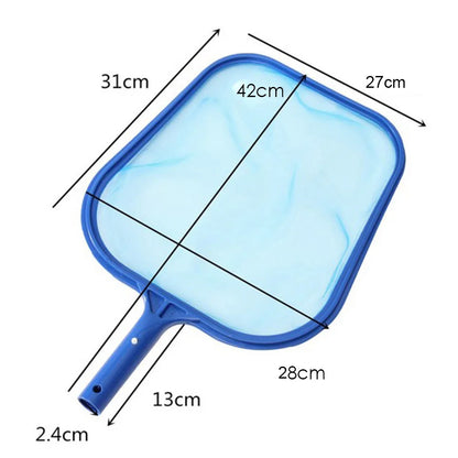 Pool Leaf Skimmer with Long Handle & Durable Net - Halri