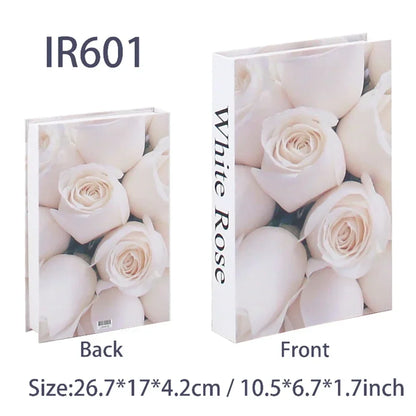 Stylish Book Box Decor for Coffee Table Storage