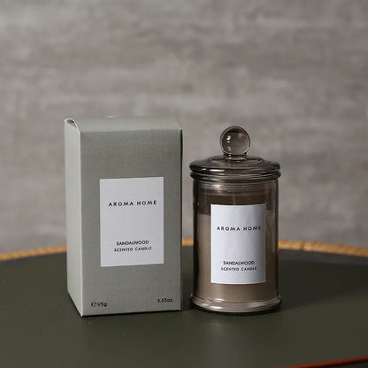 Luxury Fragrant Soy Wax Candle in Glass