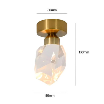 Elegant Crystal LED Chandelier Light Fixture