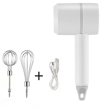 Portable 2-in-1 Electric Milk Frother Mixer