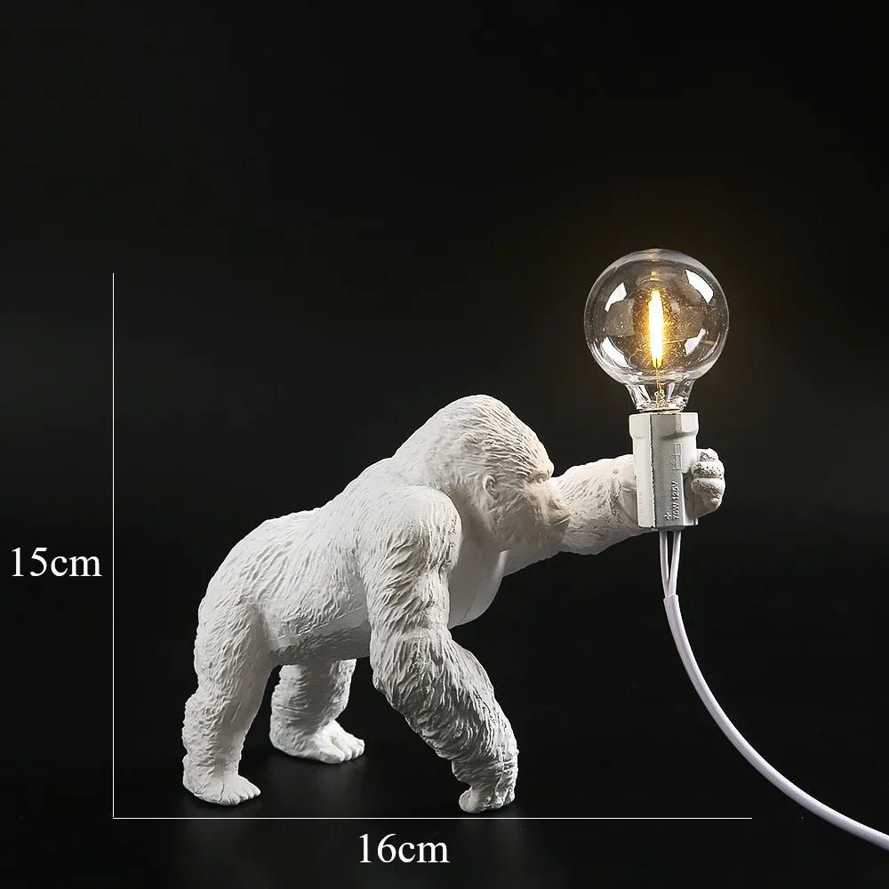 Fun Gorilla Bedside Table Lamp