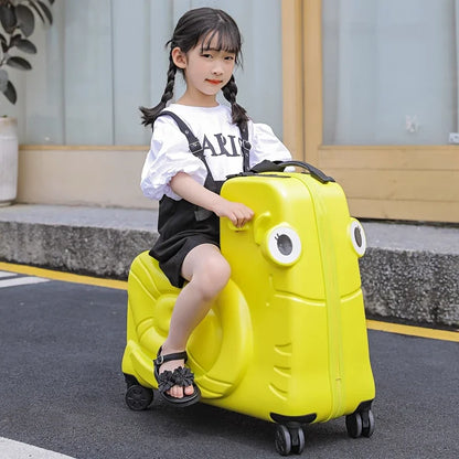 Fun Ride On Kids Luggage Trolley