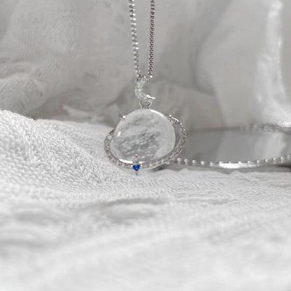 Beautiful Moonstone Crystal Pendant Necklace - Halri
