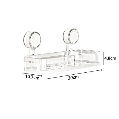 Adhesive Wall Shelf for Bathroom and Kitchen - Halri