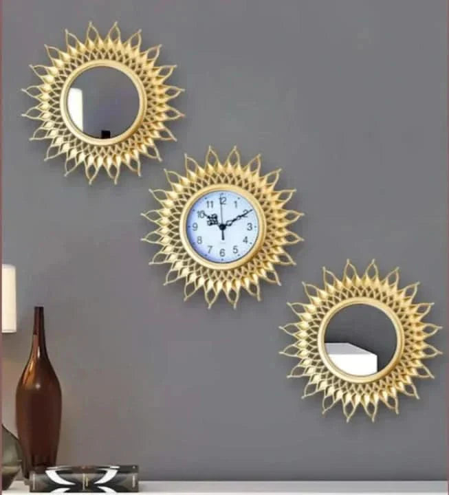 Elegant Watch and Vanity Mirror Set