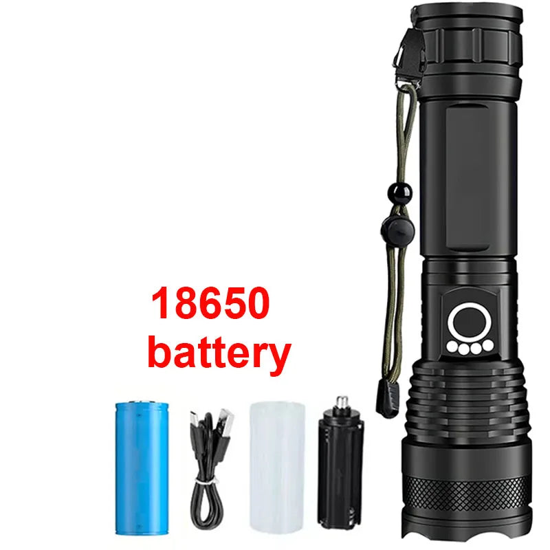 Bright Rechargeable LED Flashlight - Halri
