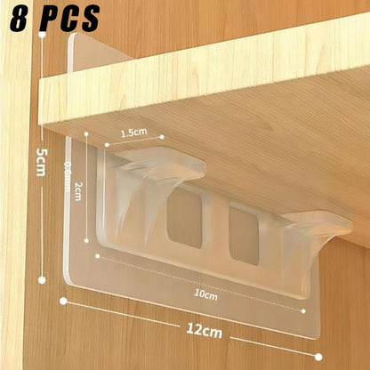 Easy Install Closet Shelf Bracket Organizer