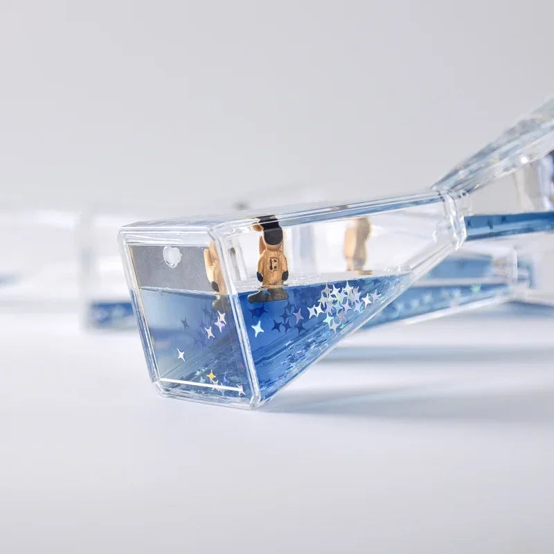 Sleek Space Liquid Timer Hourglass