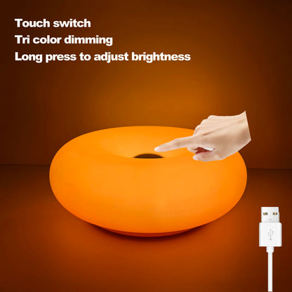 Modern USB Touch Table Lamp with Color Changing LED - Halri