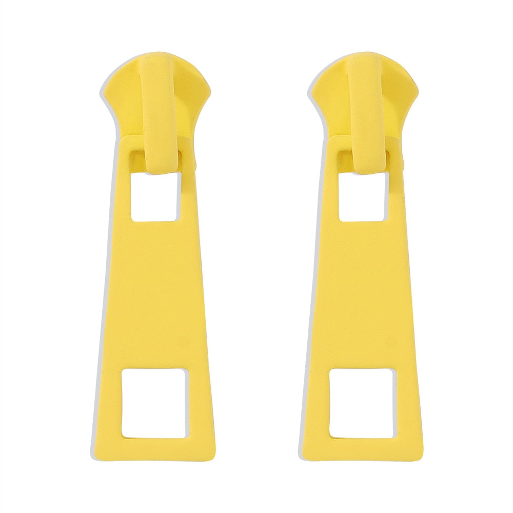 Fun Small Zip Earrings