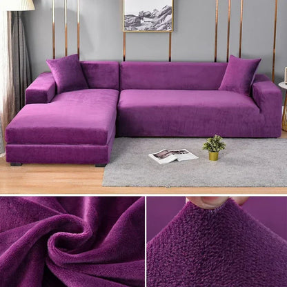 Plush Soft Furniture Slipcover