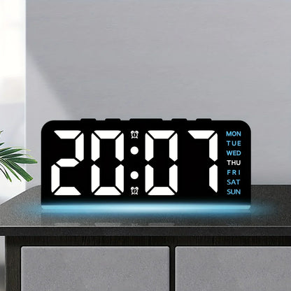 Stylish LED Digital Nightstand Alarm Clock Lamp - Halri