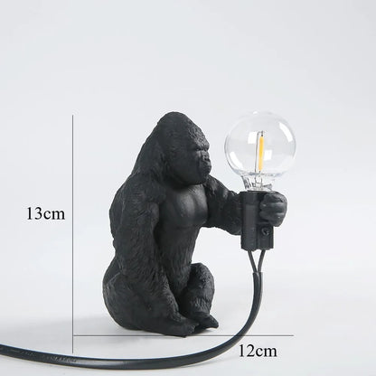Fun Gorilla Bedside Table Lamp