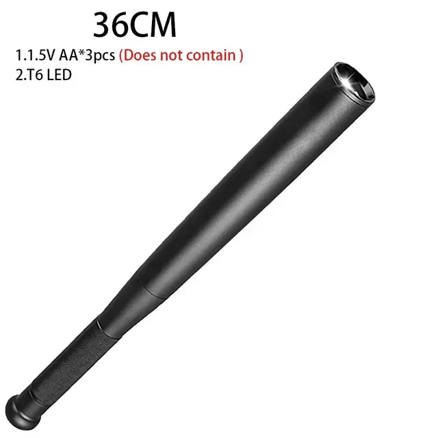 Bright Baseball Bat LED Torch