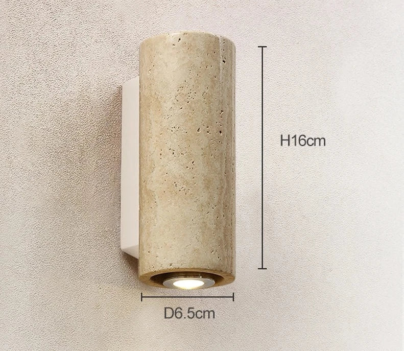 Elegant Stone LED Wall Light