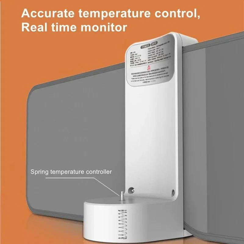 Compact Baby Bottle Warmer with Thermostat - Portable Travel Heater