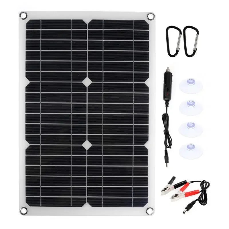 Portable 1200W Solar Power Charger Panel Kit - Halri
