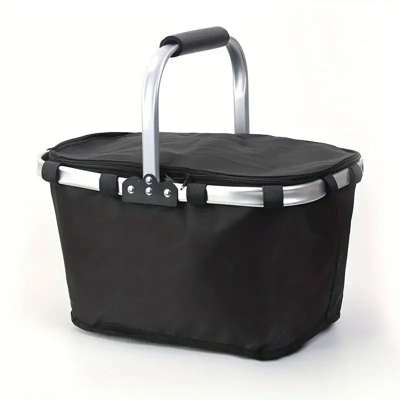 Portable Insulated Picnic Basket with Carry Handle - Halri