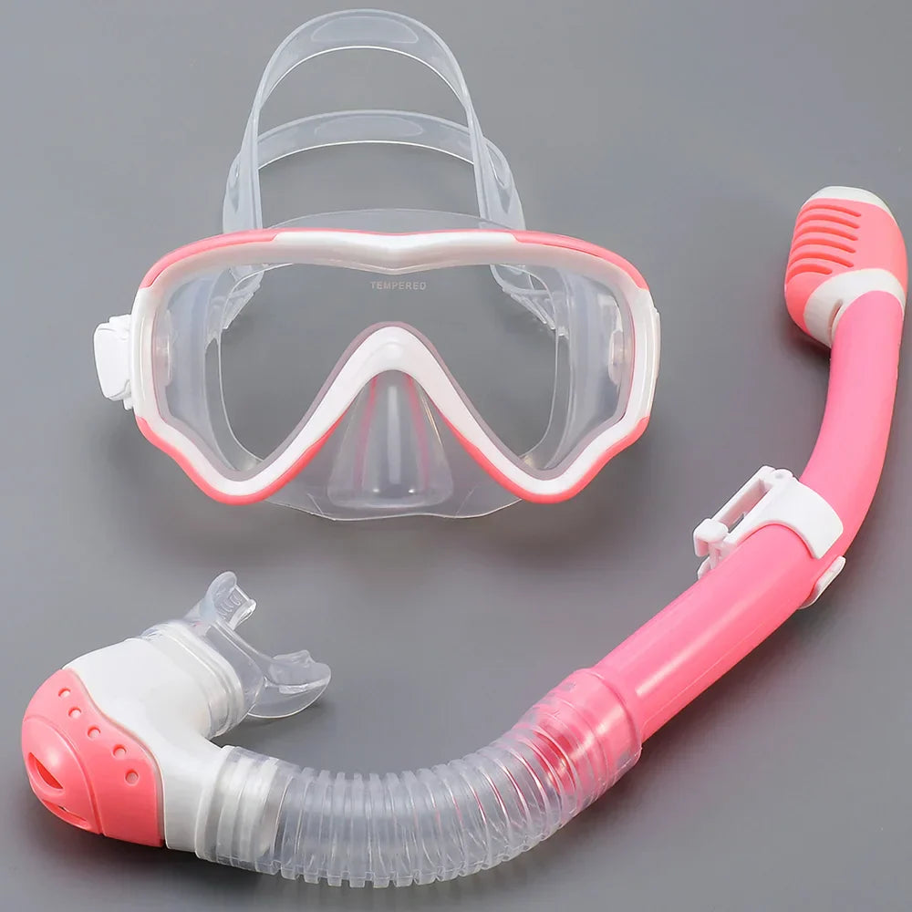 Youth Diving Mask Snorkel Set for Kids Ages 7-15