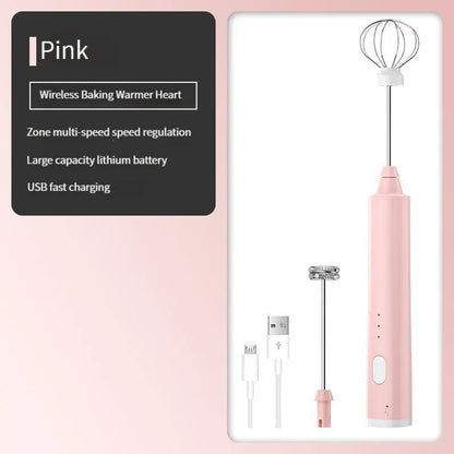 Portable Electric Milk Frother and Heater Mixer - Halri