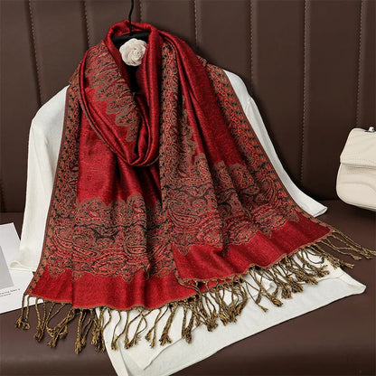 Soft Cashmere Women's Scarf Luxury Winter Wrap