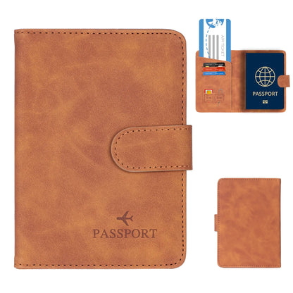 Stylish RFID Passport Holder for Men and Women