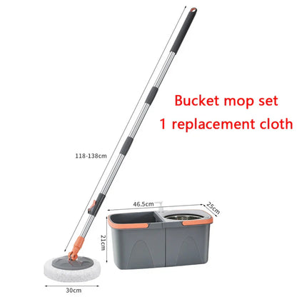 Premium Dual Chamber Mop with Long Handle - Halri