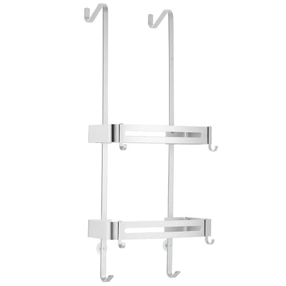 Stylish Bathroom Shower Caddy Double Layer Storage Rack