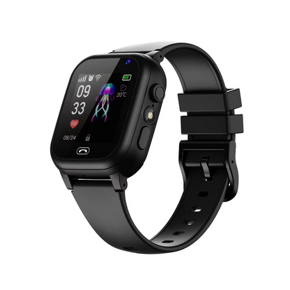 Compact Smartwatch with Bluetooth and Fitness Tracking