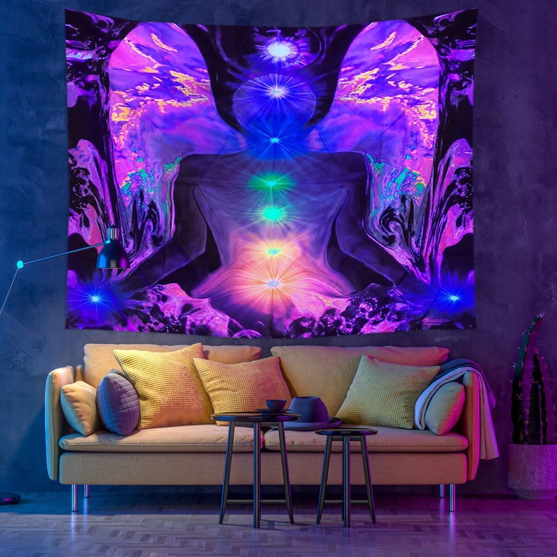 Vibrant Bright Wall Hanging Tapestry