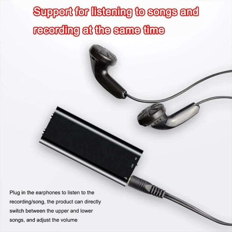 Compact Handsfree Digital Recorder
