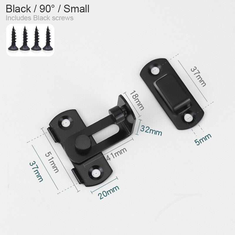 Easy Slide Cabinet Door Lock