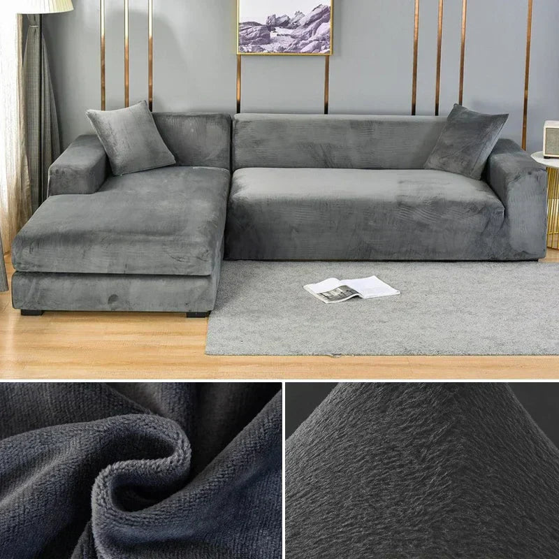 Plush Soft Furniture Slipcover