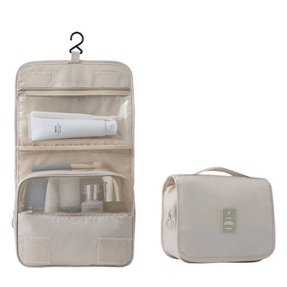 Portable Hanging Toiletry Bag with 6 Pockets