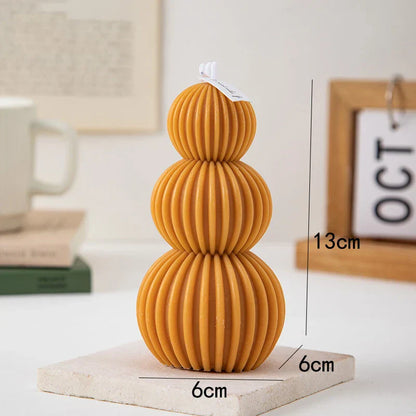 Unique Geometric Golf Ball Shaped Scented Candle