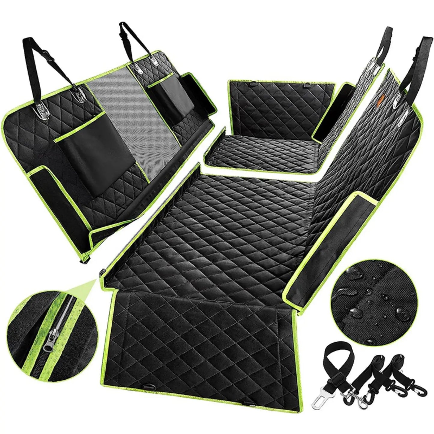 Universal Pet Car Seat Cover Waterproof Back Seat Protector - Halri