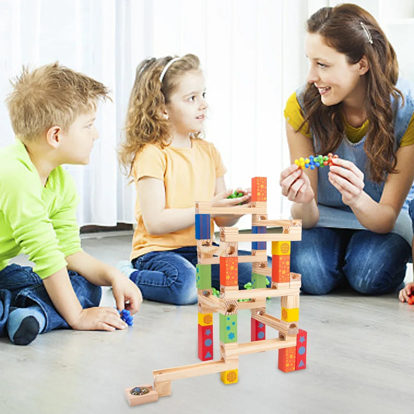 Ultimate Marble Run Coaster Building Kit - Halri