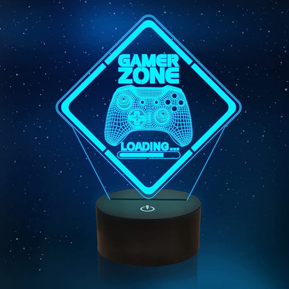 Colorful LED Gaming Desk Lamp