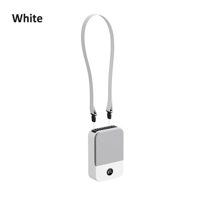 Portable Mini Neck Fan with 3 Speeds and USB Charging