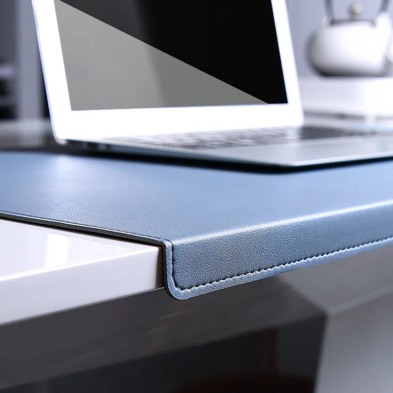 Comfortable PU Leather Desk Pad - Ergonomic Wrist Rest - Halri