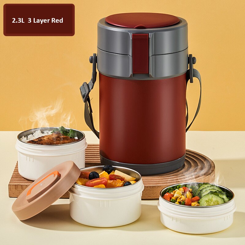 Insulated Food Container Stainless Steel Lunchbox