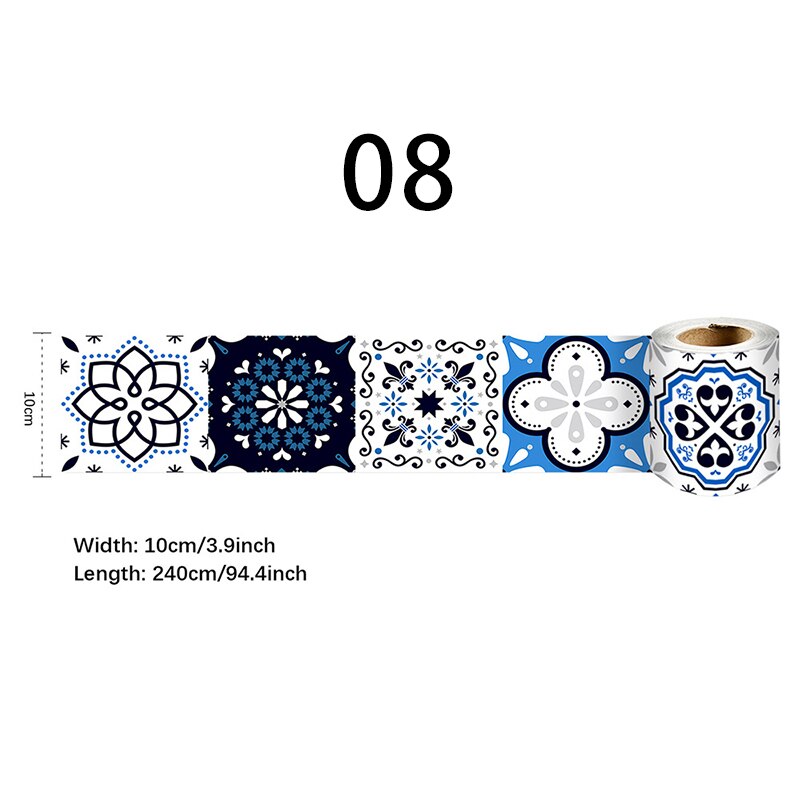 Easy Peel Waterproof Border Wall Tape