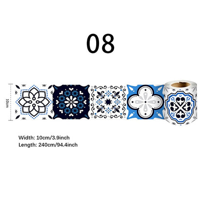 Easy Peel Waterproof Border Wall Tape