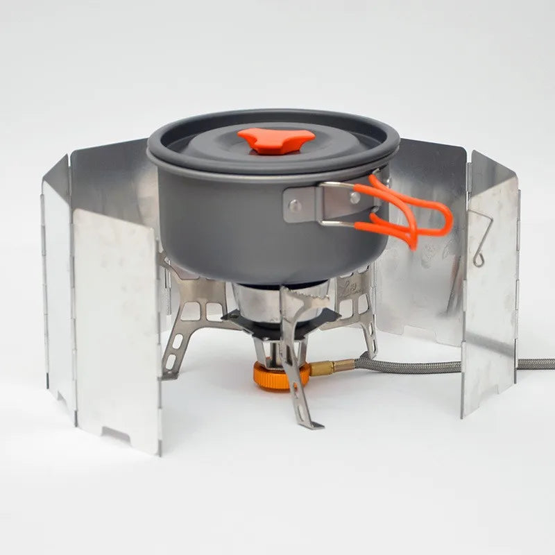 Portable Windscreen for Camping Stove