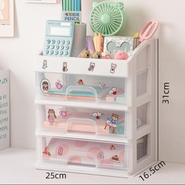 Halri | Compact Office Desk Storage Container Box
