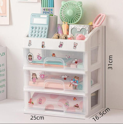 Halri | Compact Office Desk Storage Container Box